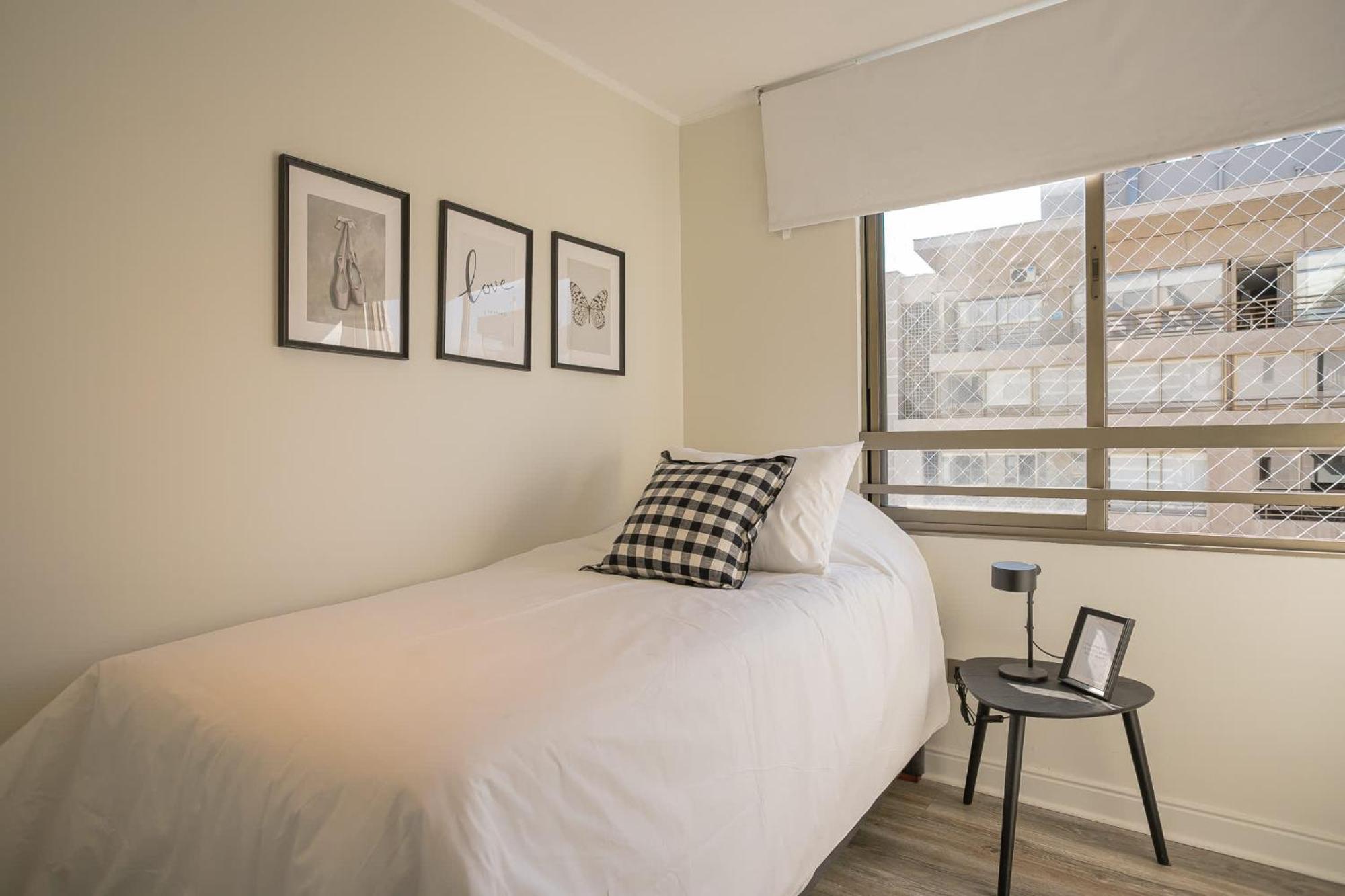 Perfect 2 Bedrooms Manquehue Close To Everything Apartamento Santiago