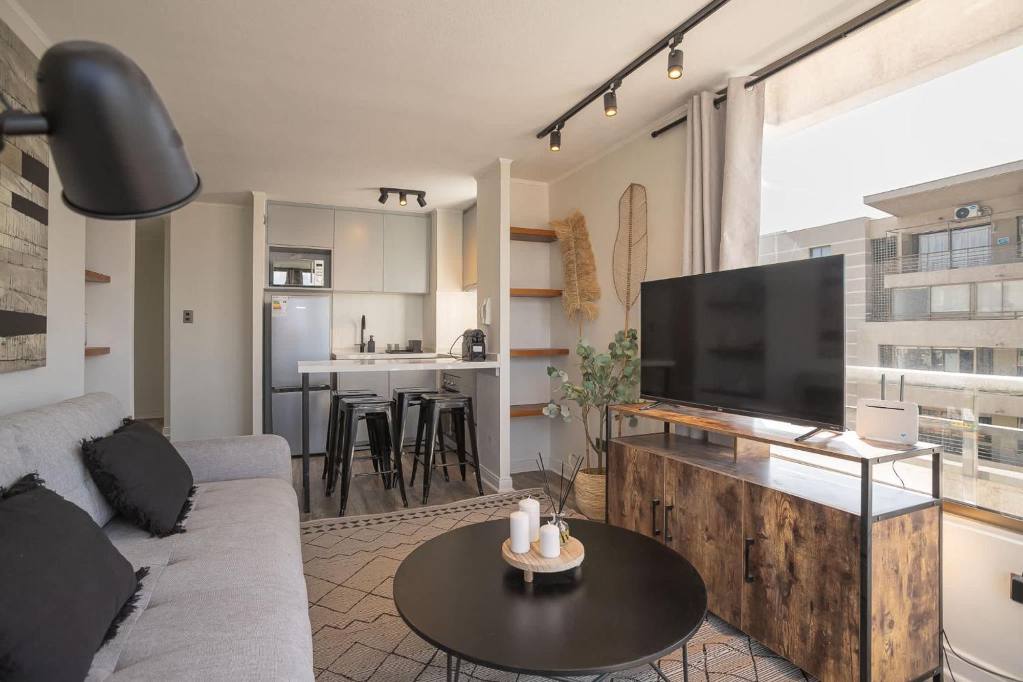 Apartamento Perfect 2 Bedrooms Manquehue Close To Everything Santiago