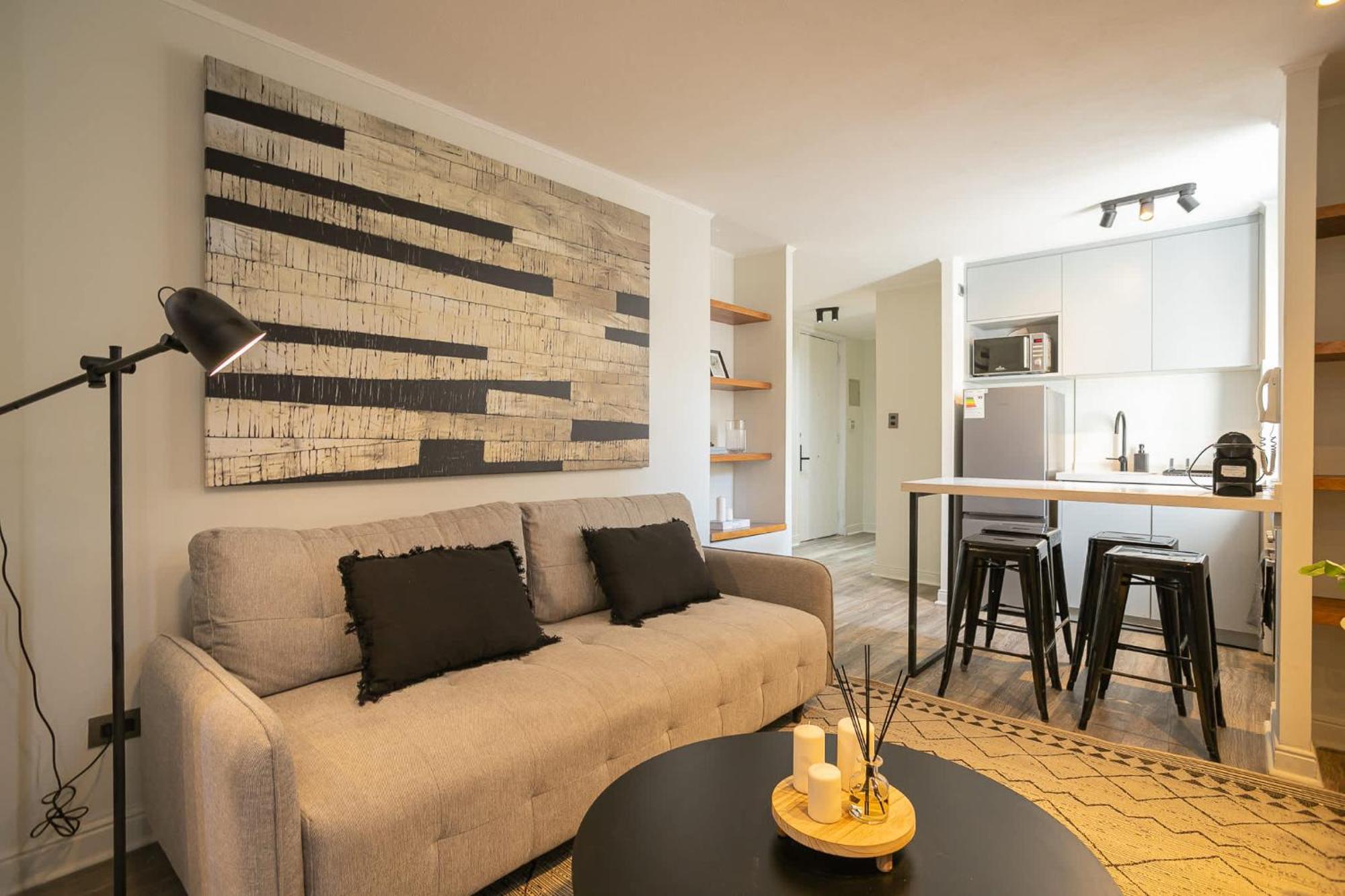 Perfect 2 Bedrooms Manquehue Close To Everything *